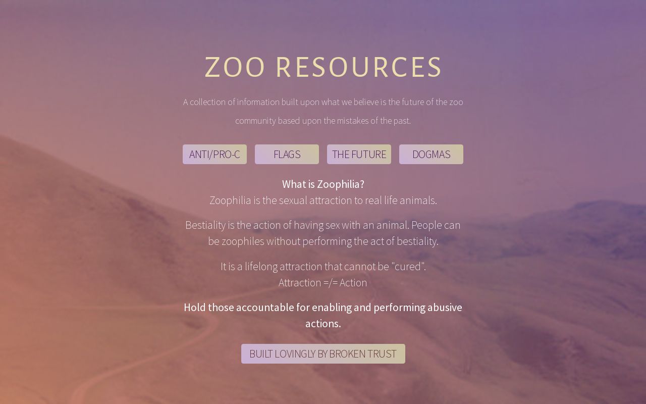 Zoo Resources